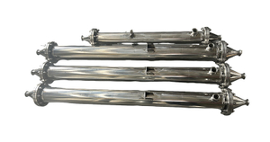 Laboratory High-Purity Fluid Double Tube Sheet Heat Exchanger