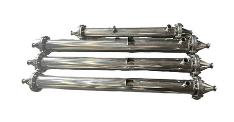 Laboratory High-Purity Fluid Double Tube Sheet Heat Exchanger