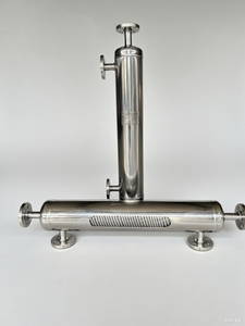 Polished Stainless Steel Spiral/Wound Tube Heat Exchanger for Food Industry Long Service Life Eco-Friendly Low Maintenance Cost