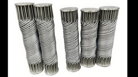 Tube Heat Exchanger for HVAC Refrigeration Construction-Material 304/316 Stainless Steel Low Maintenance Cost-Factory Price