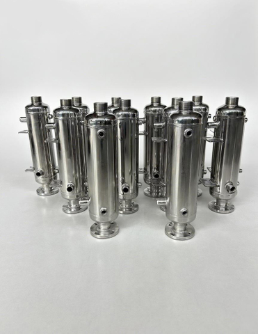 Industrial Stainless Steel Spiral Tube Heat Exchanger with Long Service Life Eco-Friendly Design for Water Water/Steam Heating