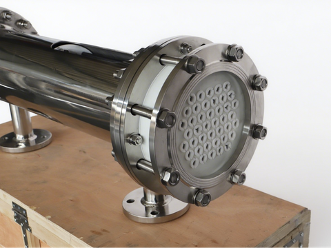 Custom SiC Tubular Heat Exchanger | Stainless Steel | Resists High T/P & Corrosion | Long Service Life | Condenser