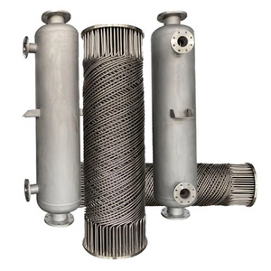 Compact Spiral Tube Heat Exchanger Traditional Units 304/316 Stainless Steel Long Service Life Low Maintenance Cost Eco-Friendly