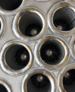 Internal Finned Tube Heat Exchanger-Stainless Steel JIANGGONG Brand Low Maintenance Cost for Restaurant Use-Steam Condensing