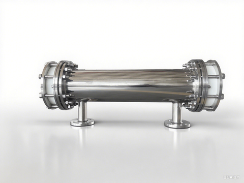 Excellent Acid Resistance Stainless Steel Tube Heat Exchanger Long Service Life Eco-Friendly Low Maintenance Cost for Acid